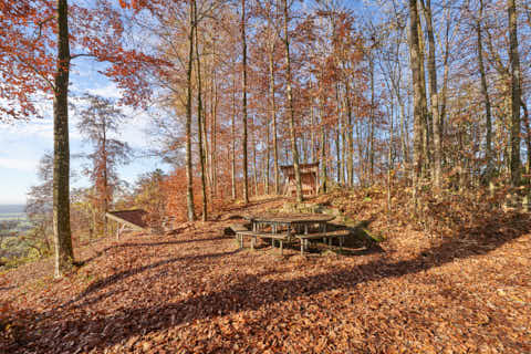 Gemeinde Julbach Landkreis Rottal-Inn Schlossberg Herbst (Dirschl Johann) Deutschland PAN